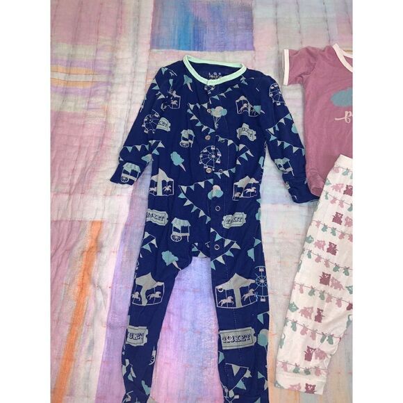 Kickee pants bundle sleeper & set 9/12 - Picture 3 of 4